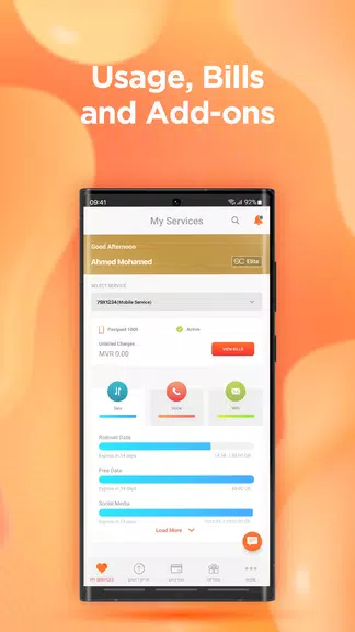 Dhiraagu  Screenshot 2