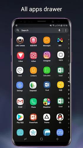Super S9 Launcher for Galaxy S  Screenshot 1