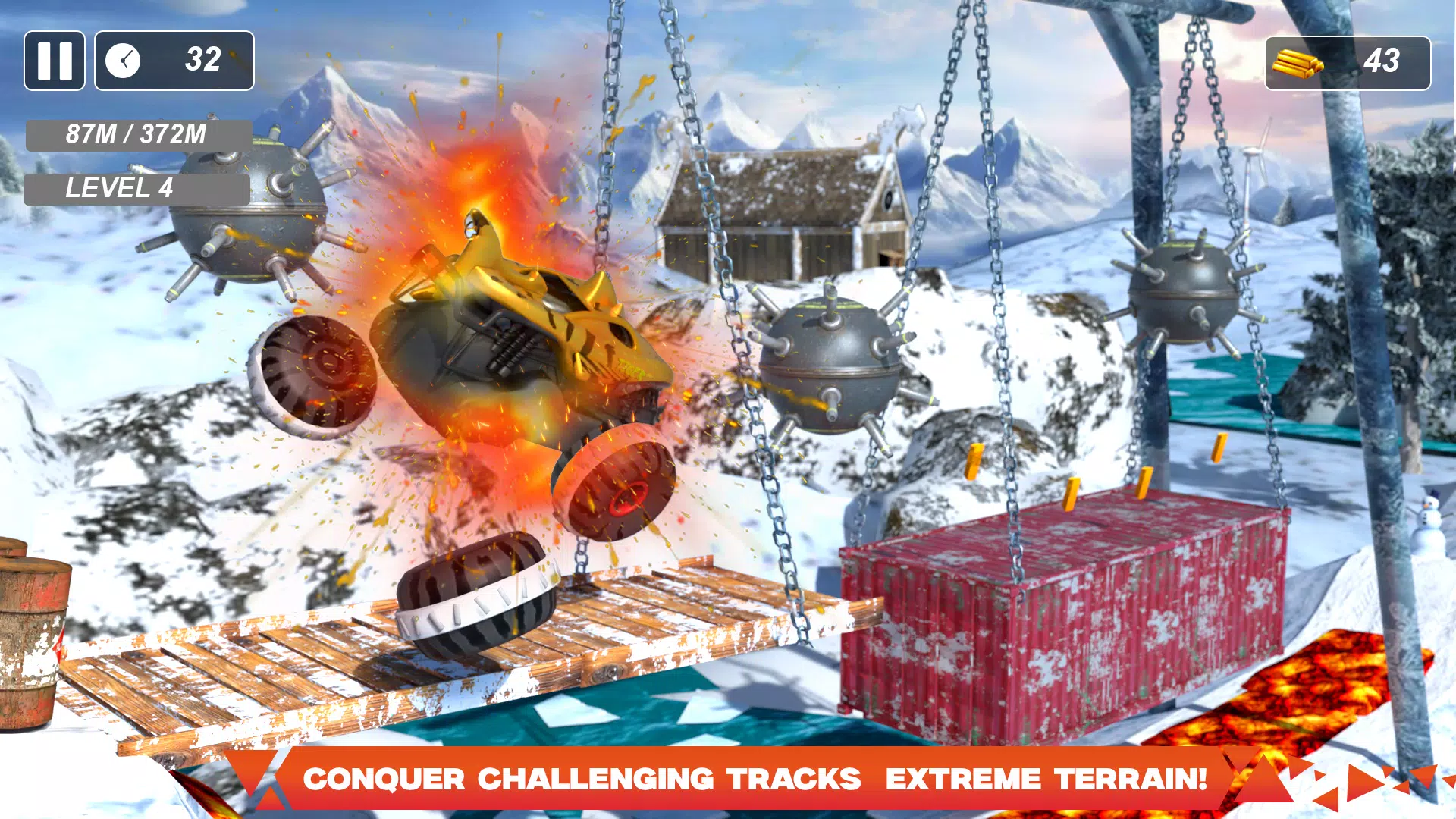 4x4 Monster Truck Offroad Game  Screenshot 5
