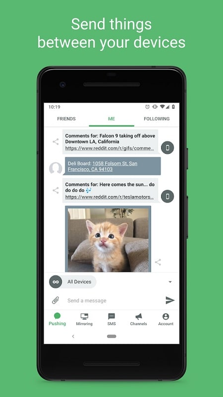 Pushbullet  Screenshot 2