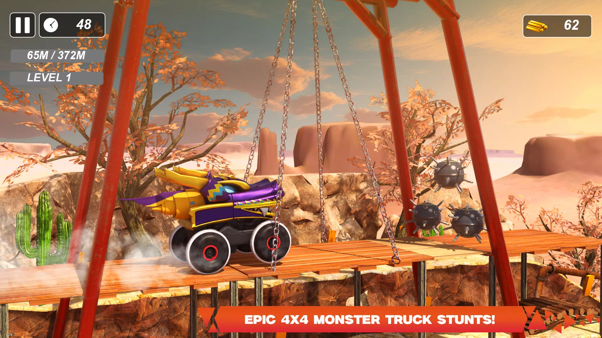 4x4 Monster Truck Offroad Game  Screenshot 4