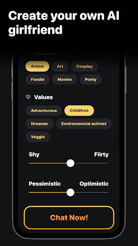 Romantic AI - Chat Girlfriend  Screenshot 4