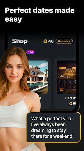 Romantic AI - Chat Girlfriend  Screenshot 1