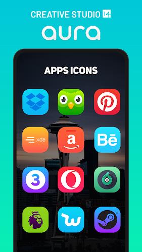 Aura Icon Pack  Screenshot 4