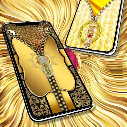 Gold lock screen  Screenshot 5