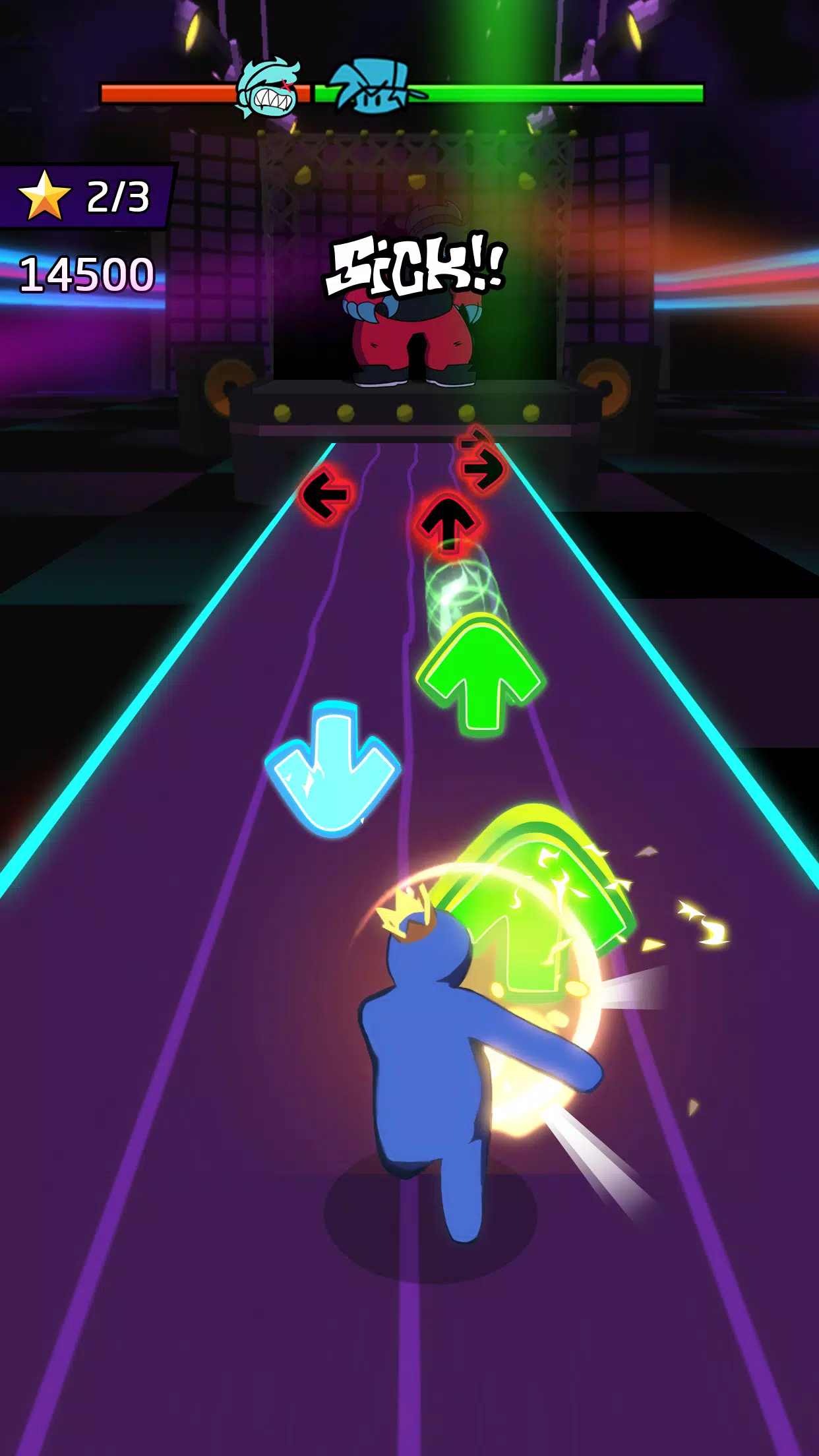 Blade Night : Rhythm Saber  Screenshot 2