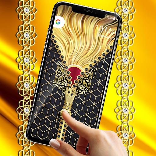 Gold lock screen  Screenshot 8
