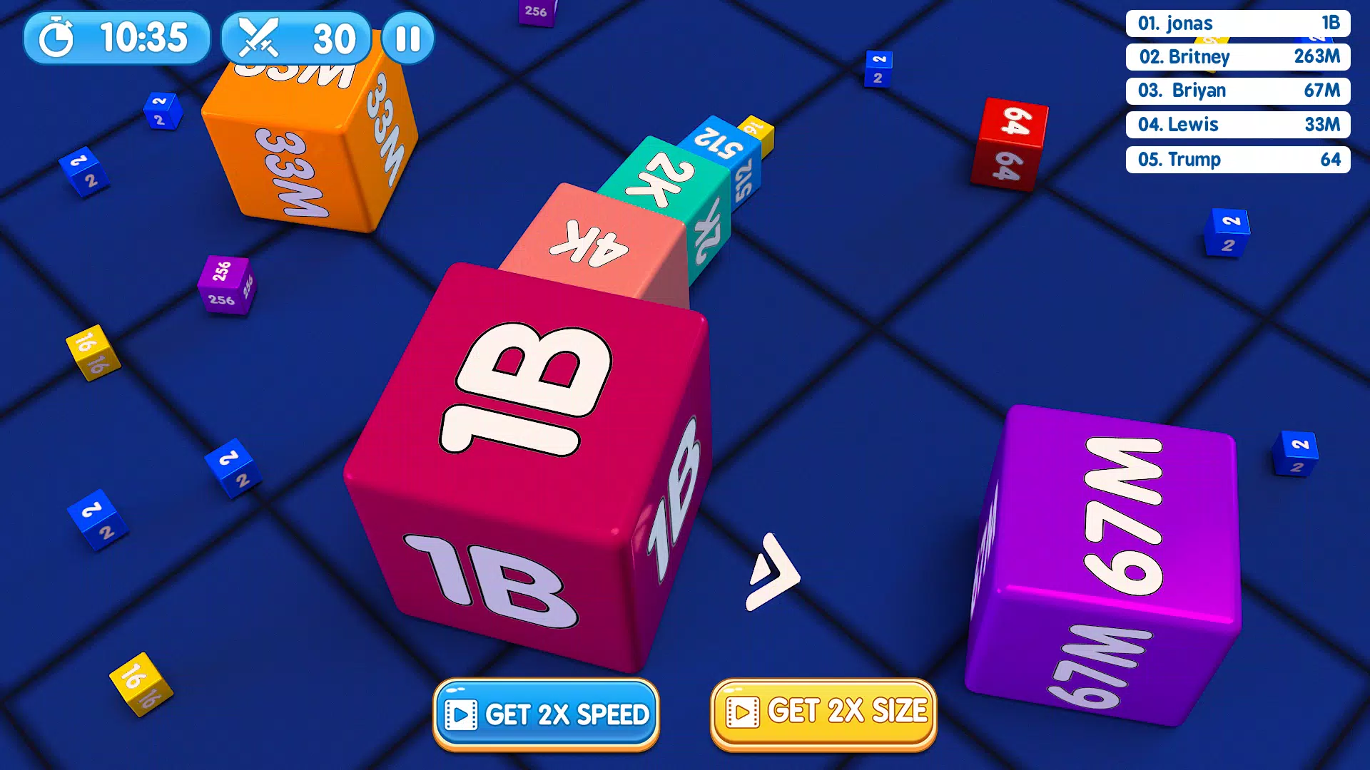 Worms Snake Clash 3D Game  Screenshot 7