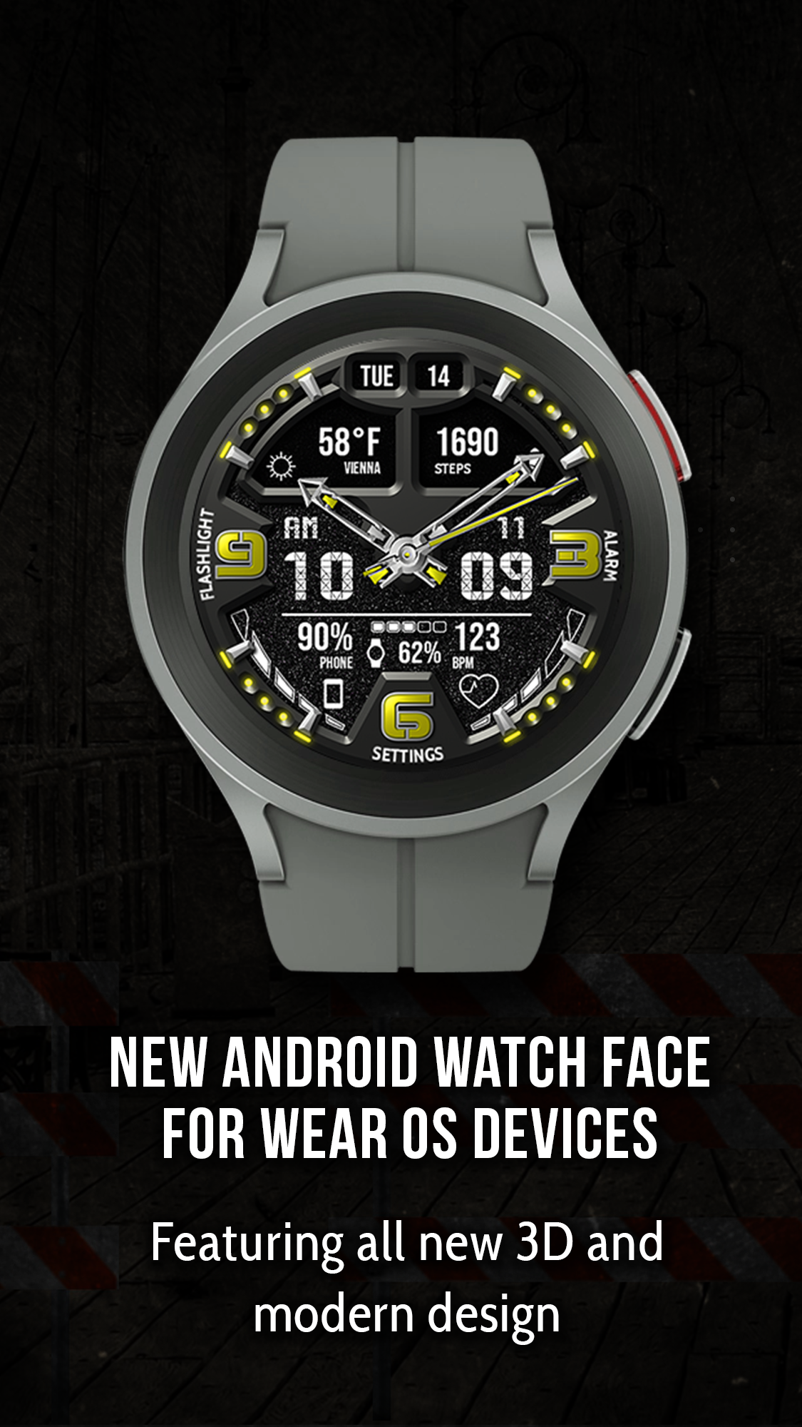 Metrix Watch Face Screenshot 2