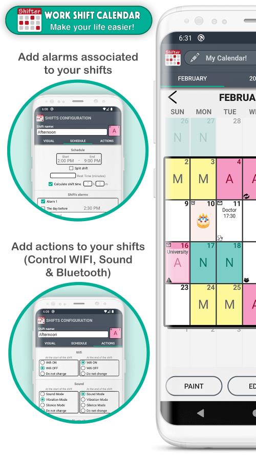 Work Shift Calendar  Screenshot 4