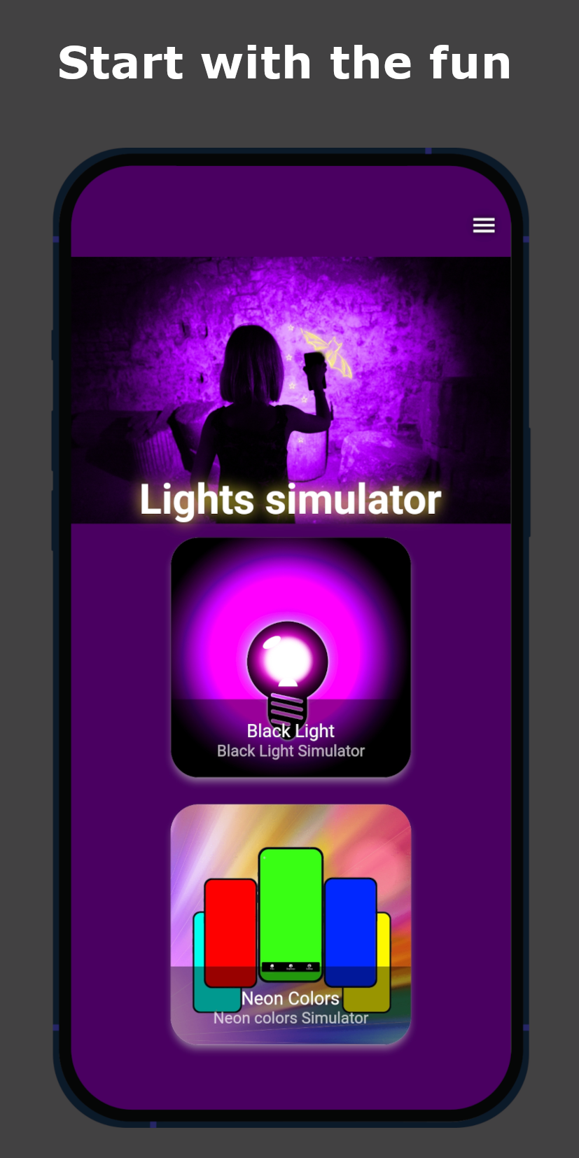 Black Light Simulator  Screenshot 1
