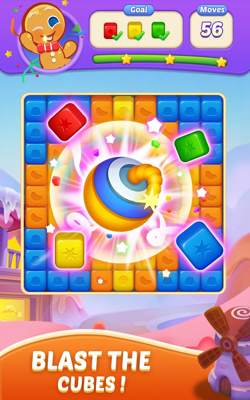 Candy Blast Fever:Cubes Crush  Screenshot 11