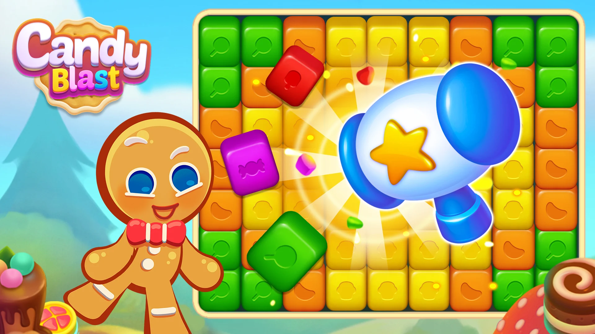 Candy Blast Fever:Cubes Crush  Screenshot 6