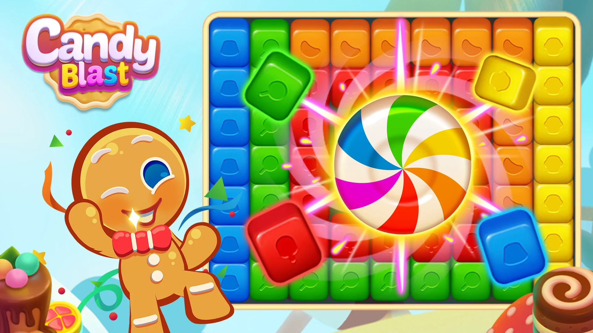 Candy Blast Fever:Cubes Crush  Screenshot 8