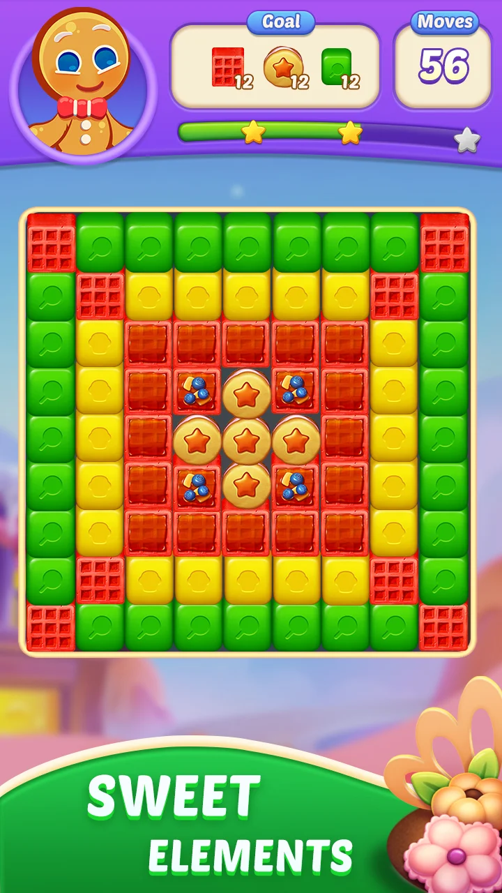 Candy Blast Fever:Cubes Crush  Screenshot 2
