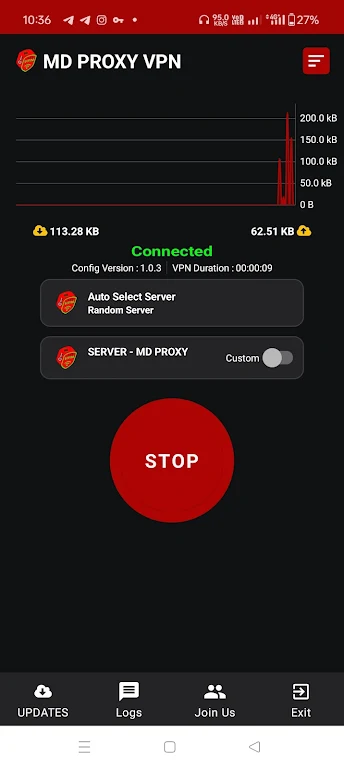 MD PROXY VPN  Screenshot 2