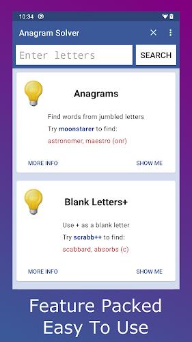 Anagram Solver  Screenshot 1