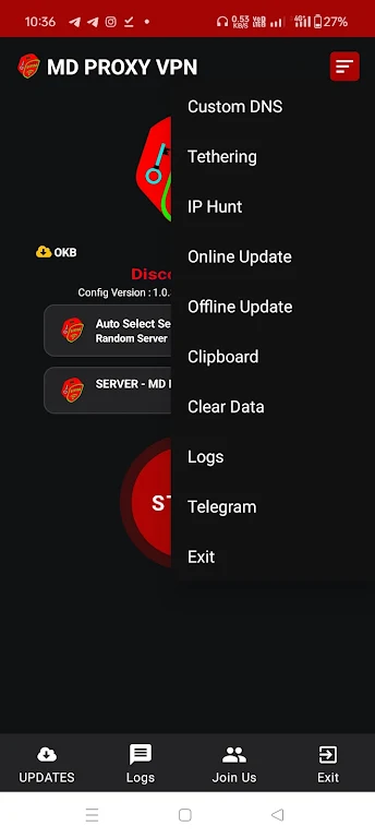 MD PROXY VPN  Screenshot 1