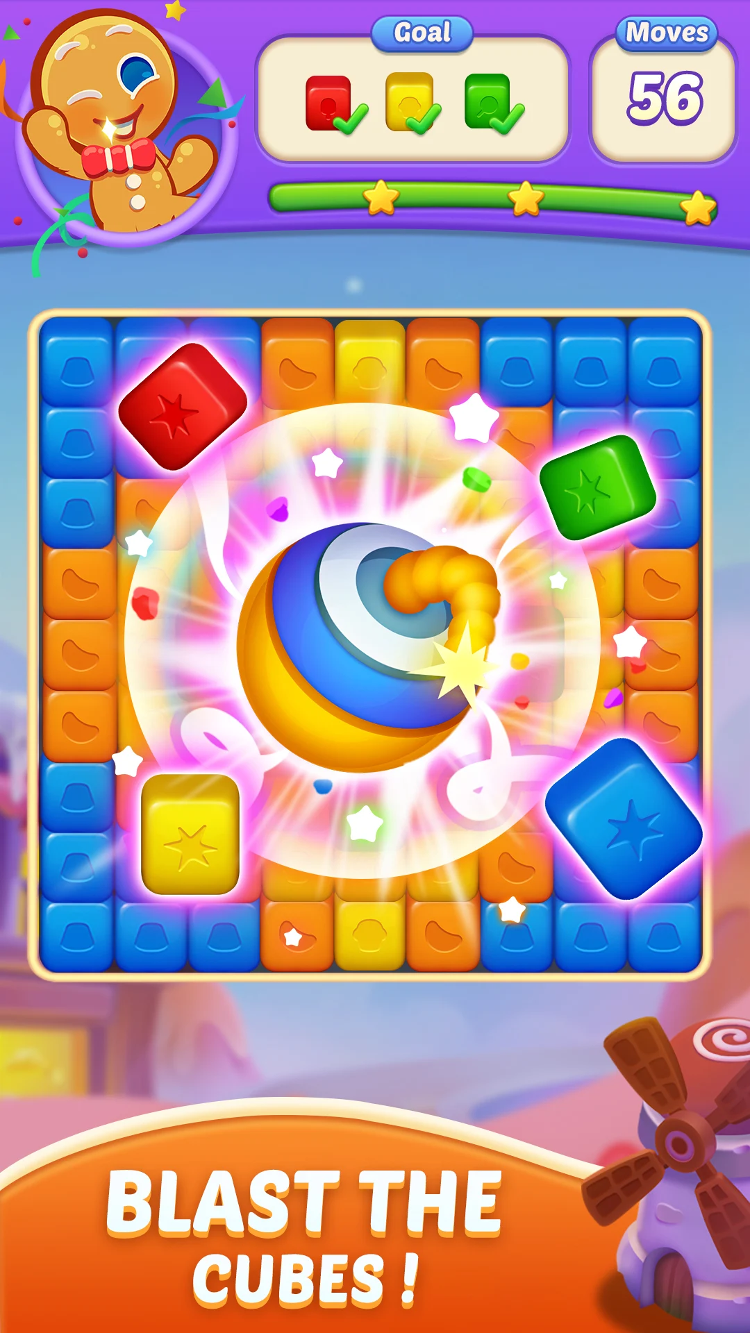 Candy Blast Fever:Cubes Crush  Screenshot 16