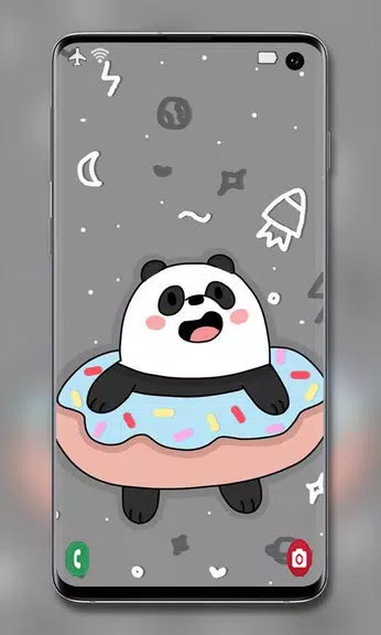 Cute Panda Wallpaper  Screenshot 1