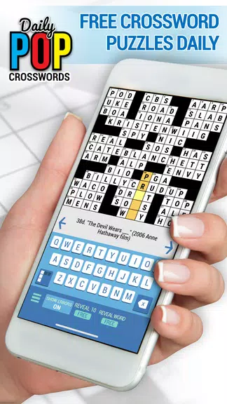 Daily POP Crossword Puzzles  Screenshot 1