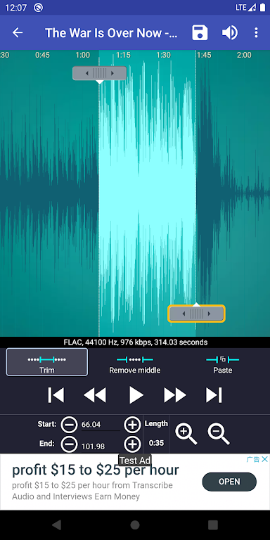 Ringtone Maker:create ringtone  Screenshot 2