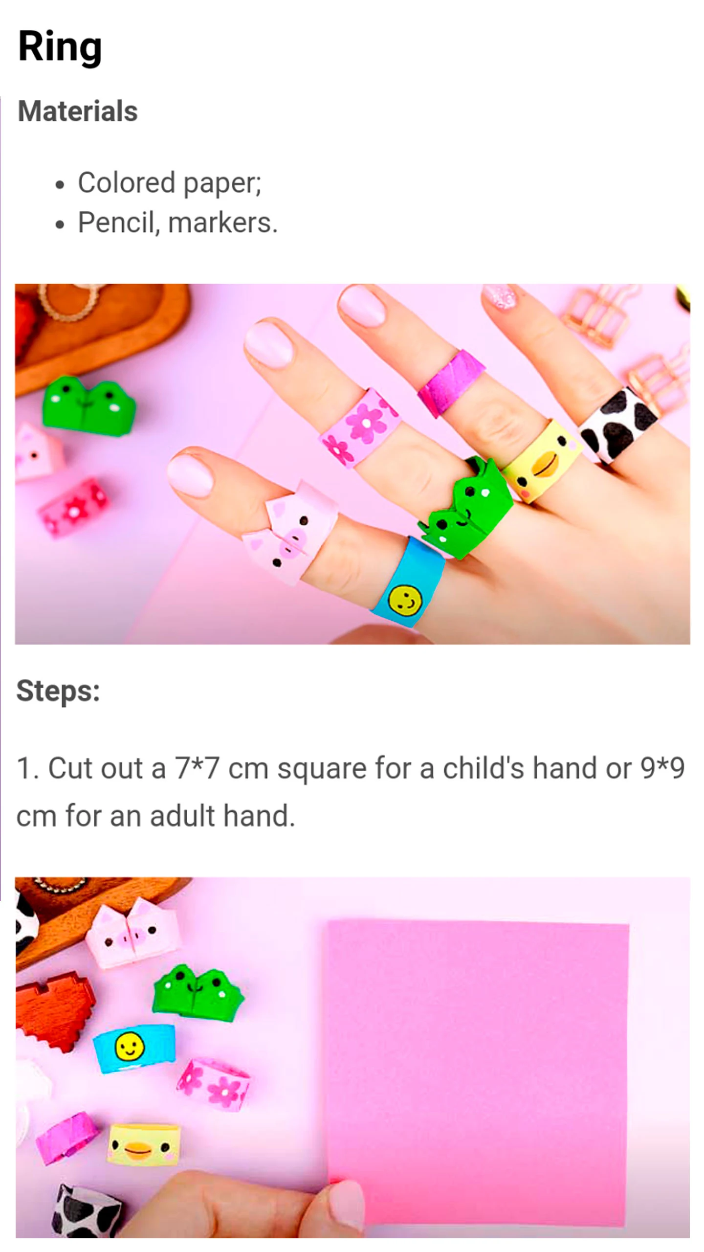 Origami: paper crafts  Screenshot 3