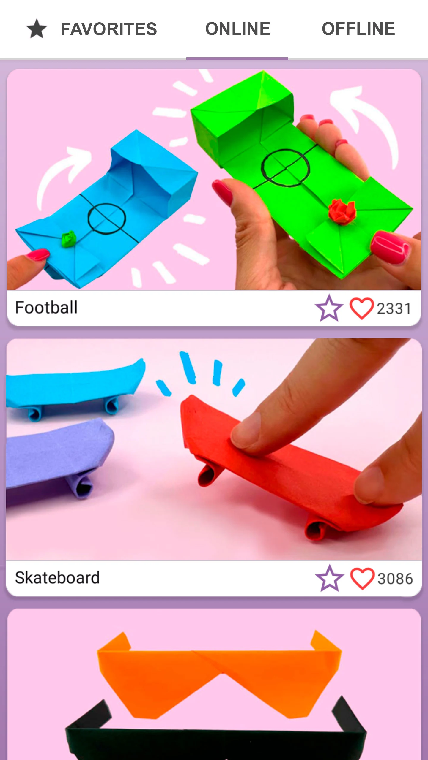 Origami: paper crafts  Screenshot 5