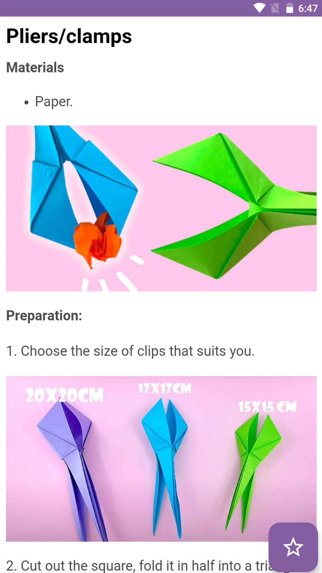 Origami: paper crafts  Screenshot 14