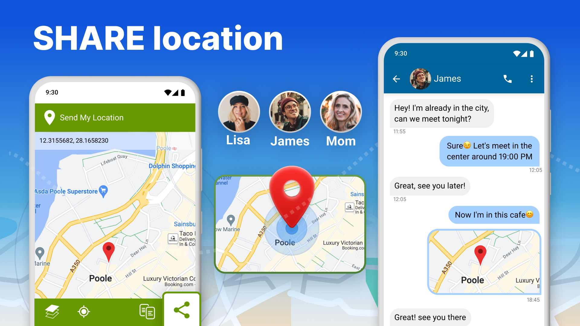 Send My Location - GPS Tracker  Screenshot 2