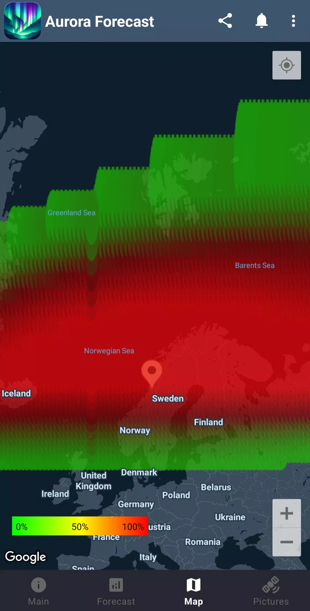 Aurora Forecast  Screenshot 3