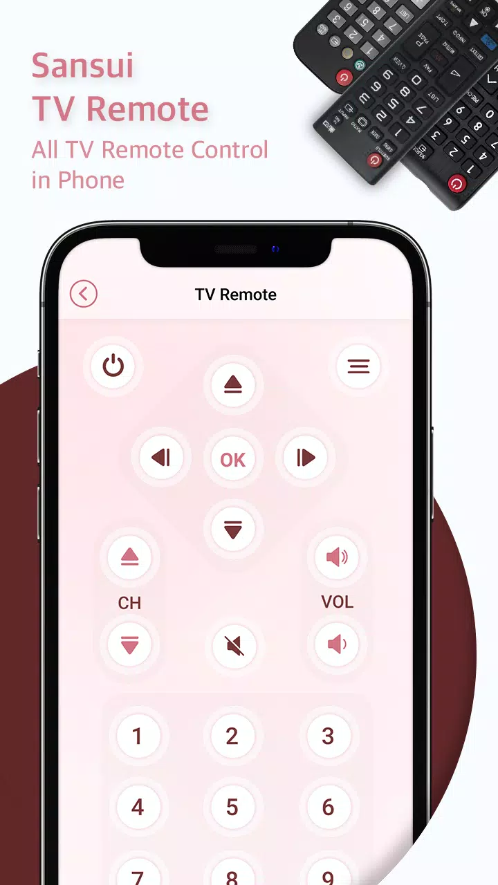 Remote for Sansui TV  Screenshot 1