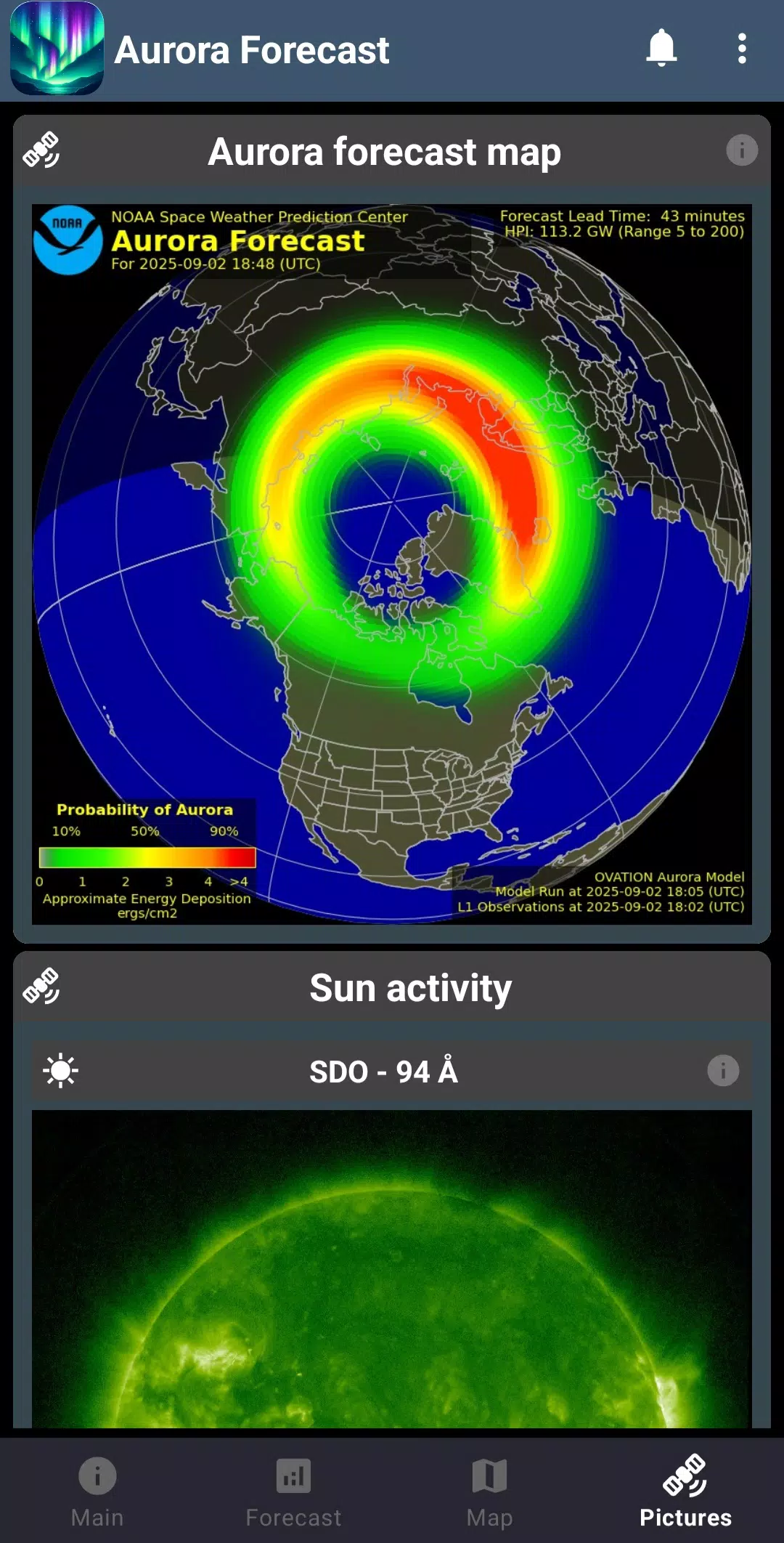 Aurora Forecast  Screenshot 6
