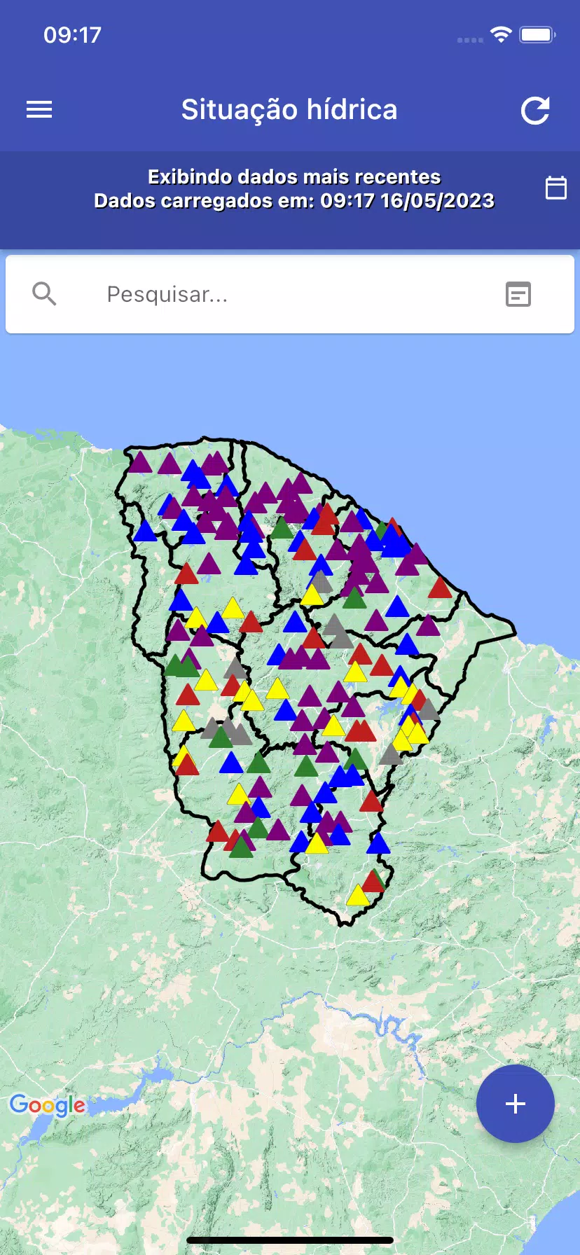 PORTAL HIDROLÓGICO DO CEARÁ  Screenshot 2