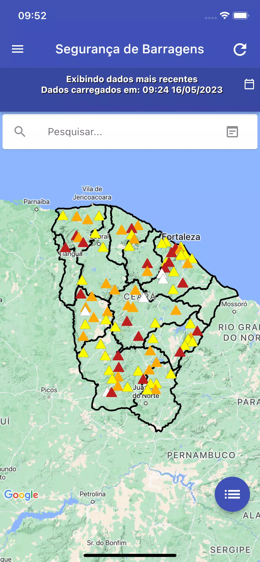 PORTAL HIDROLÓGICO DO CEARÁ  Screenshot 8