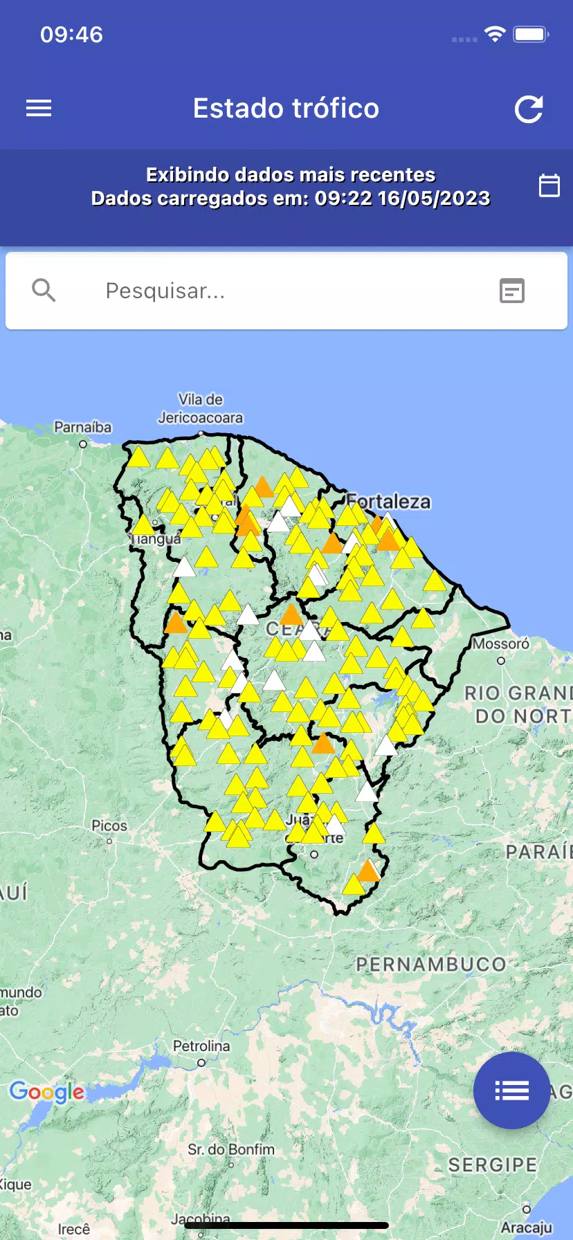 PORTAL HIDROLÓGICO DO CEARÁ  Screenshot 6
