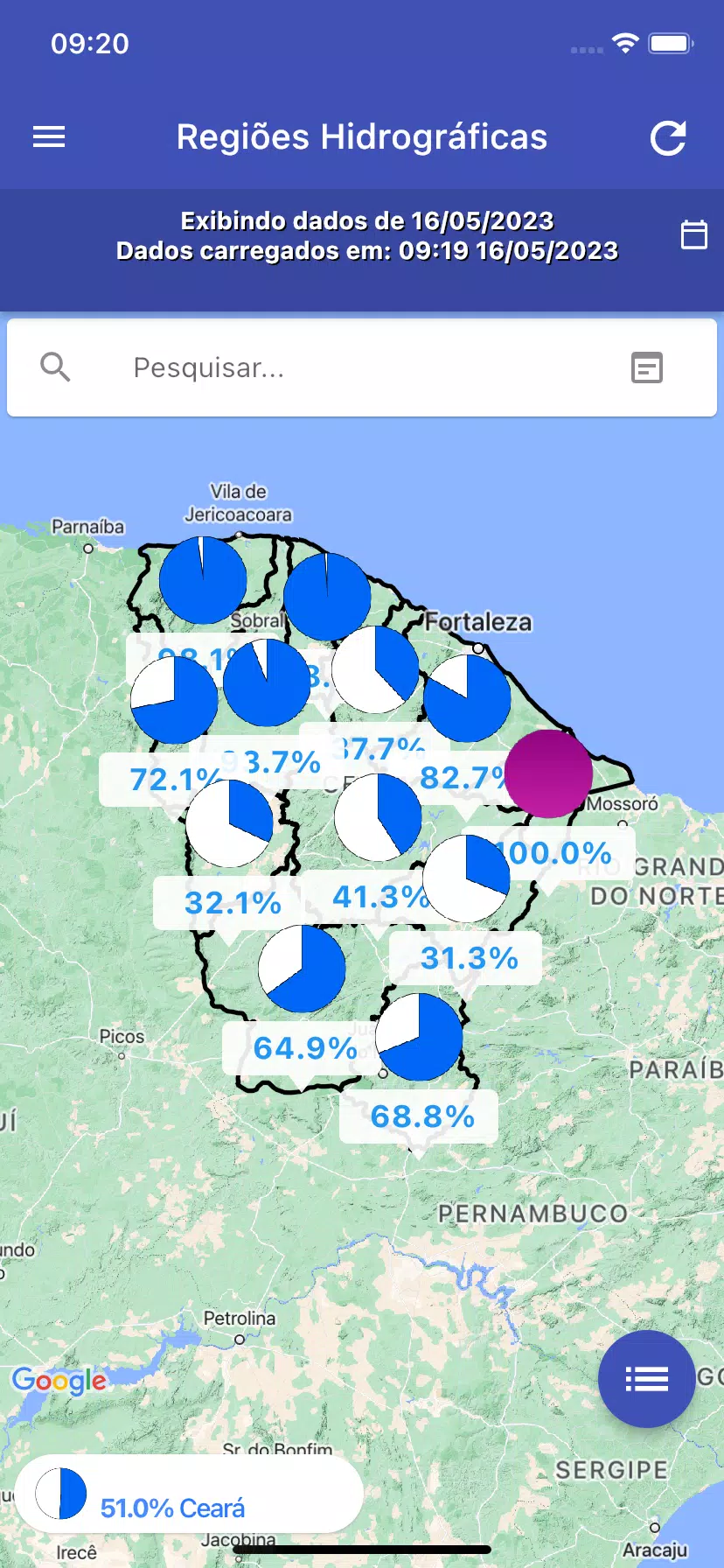 PORTAL HIDROLÓGICO DO CEARÁ  Screenshot 4