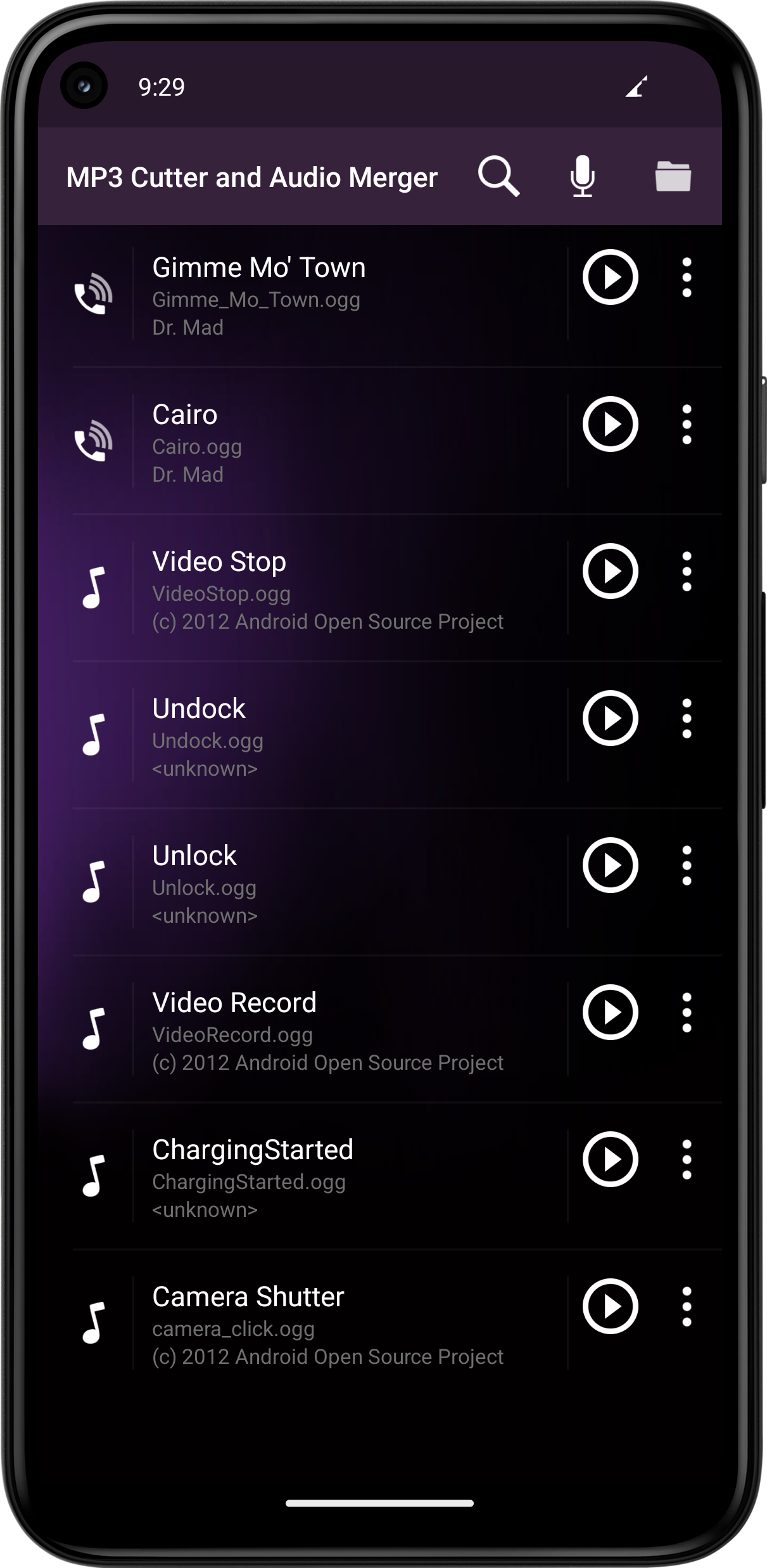 MP3 Cutter and Audio Merger  Screenshot 2