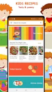 Recipes for Kids  Screenshot 1