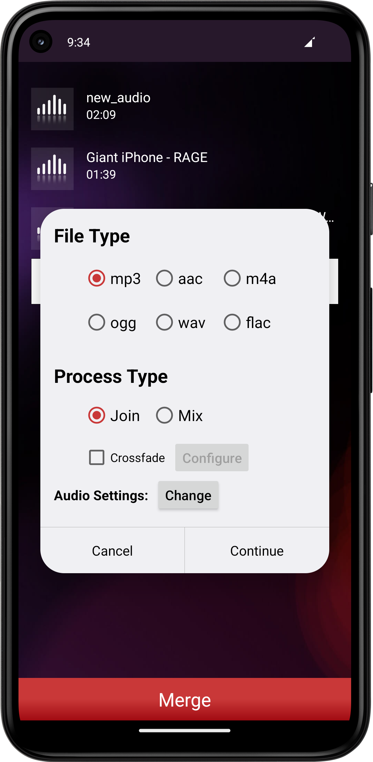 MP3 Cutter and Audio Merger  Screenshot 5