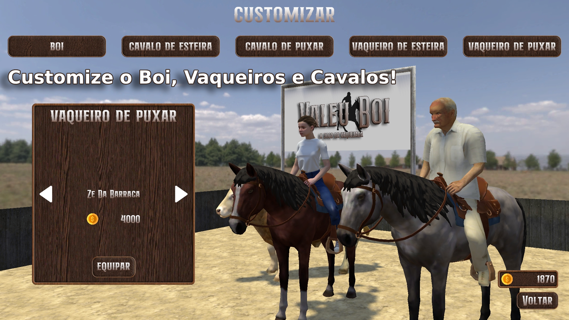 Valeu Boi: O Jogo da Vaquejada  Screenshot 6