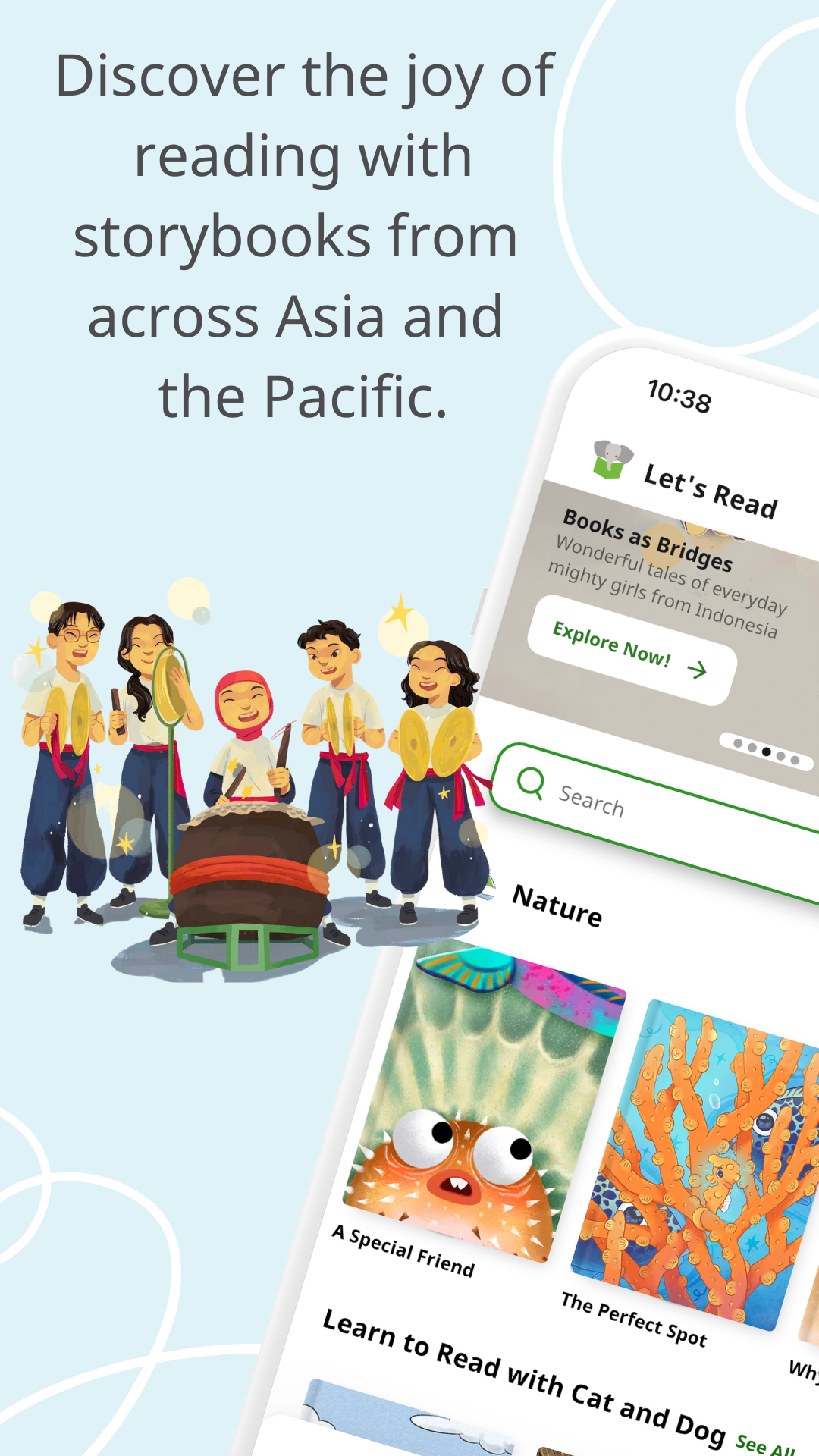 Let's Read - Digital Library  Screenshot 1