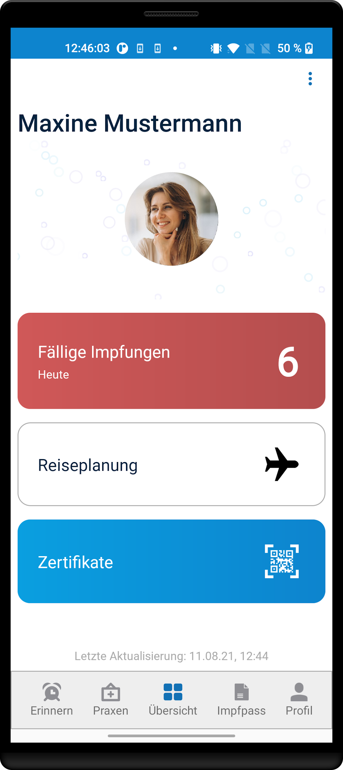 ImpfPassDE  Screenshot 1