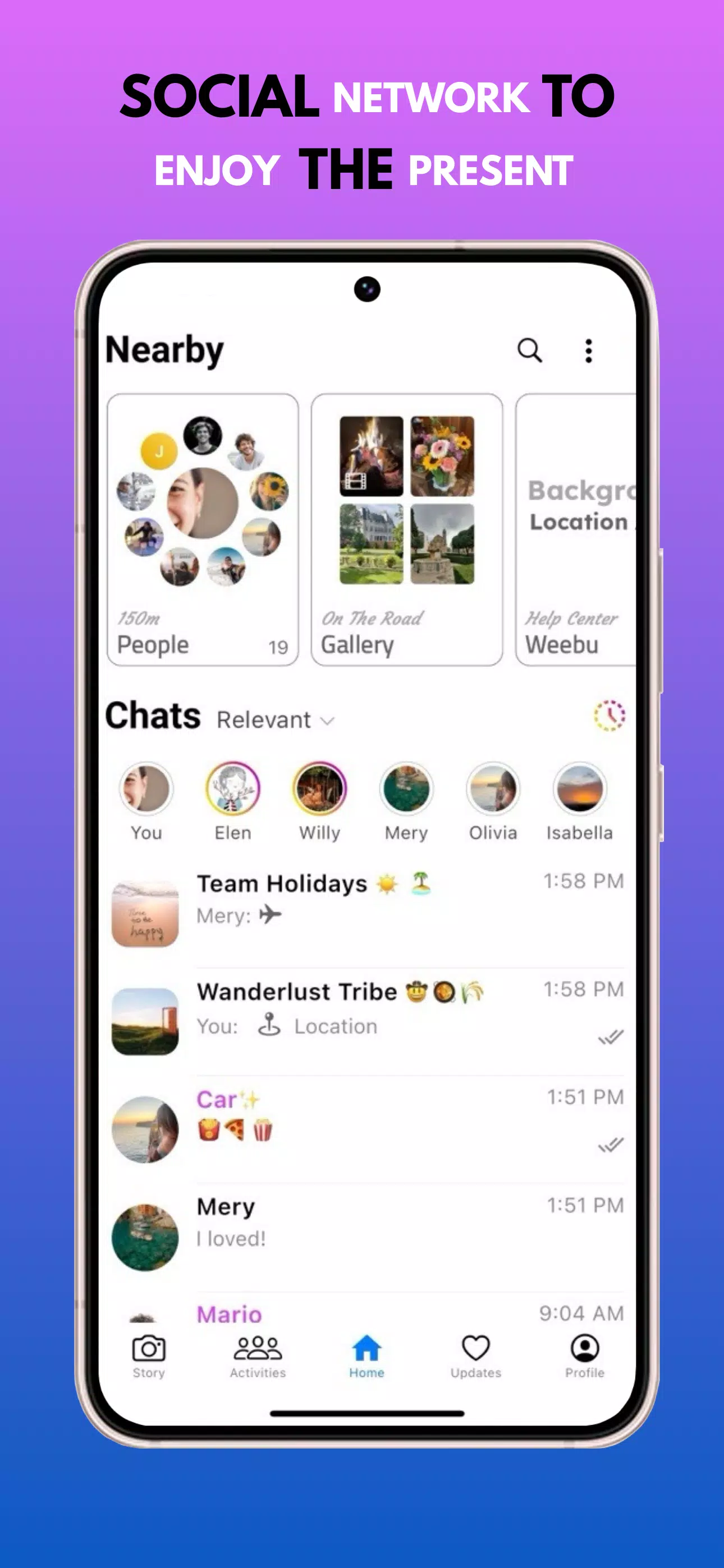 Weebu Messenger  Screenshot 2