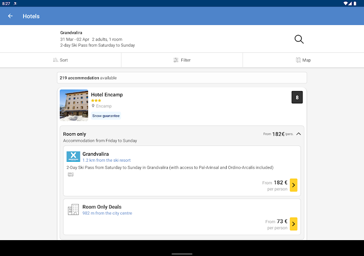 Esquiades.com - Ski and Hotels Screenshot 18