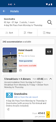Esquiades.com - Ski and Hotels Screenshot 2