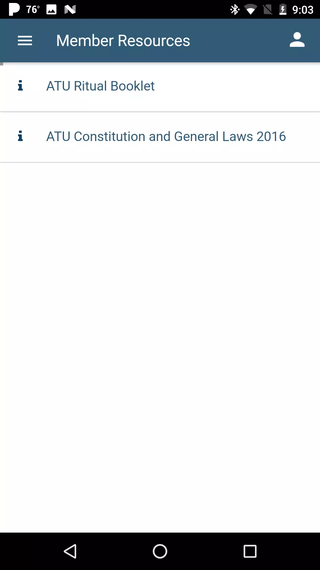 ATU App  Screenshot 3