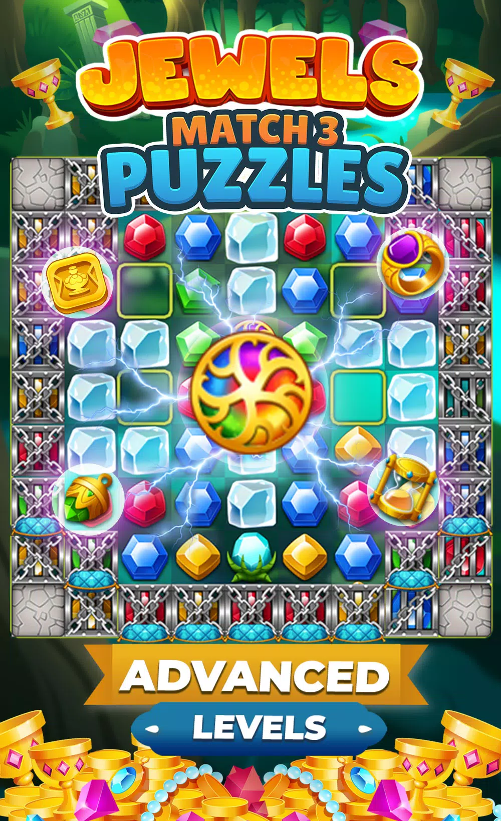 Jewels Planet - Match 3 Jewels Screenshot 1