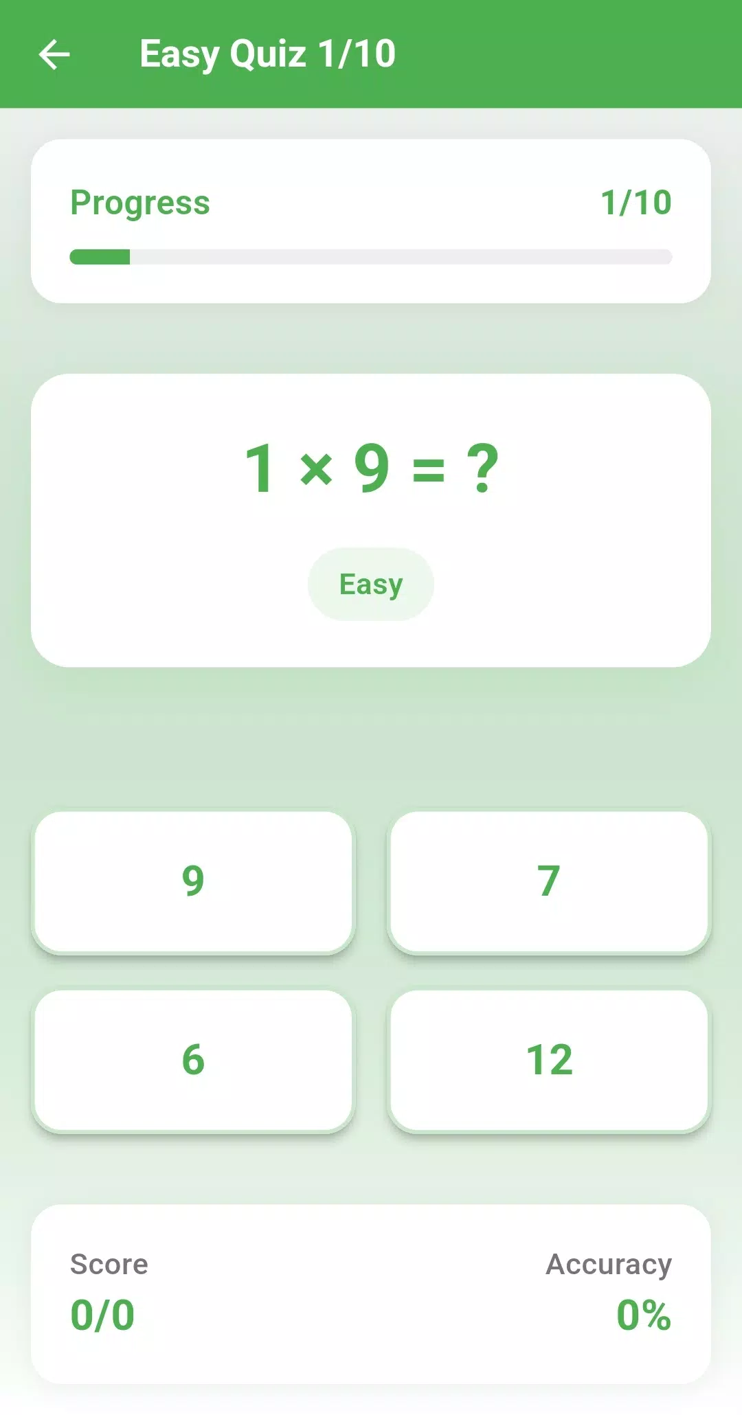 Math Fall:Times Tables  Screenshot 5