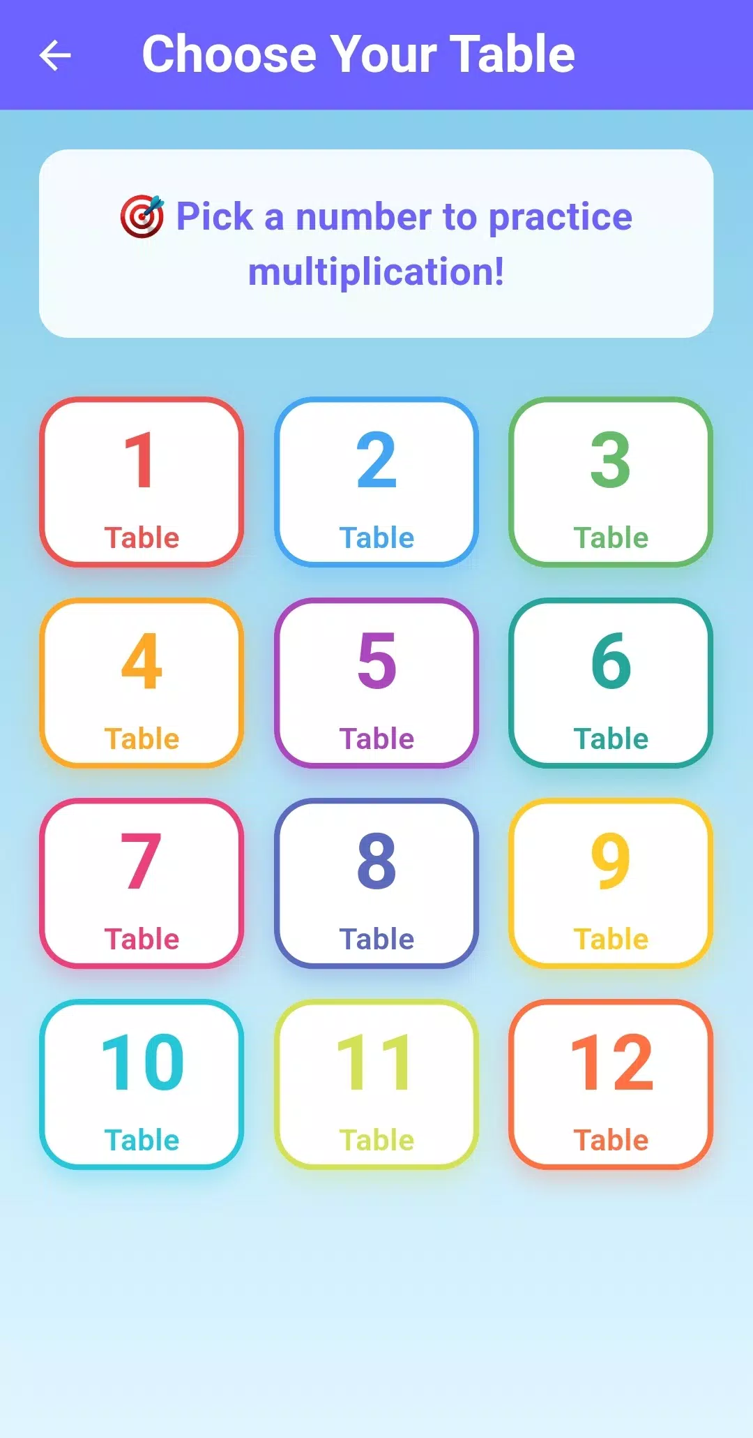 Math Fall:Times Tables  Screenshot 2